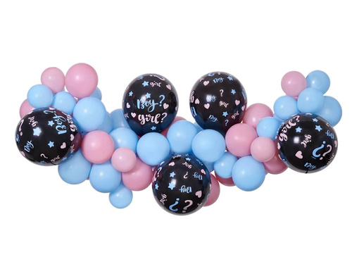 Boy or Girl balloon garland balloon set? - 65 pcs.