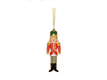 Metal Nutcracker pendant - 3 x 10 cm - 1 pc.