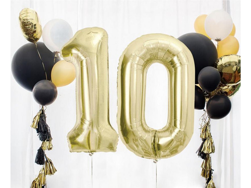 Number 0 Foil Balloon - 85 cm - 1 pc