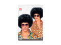 Czarna peruka afro disco z lat 70.