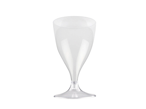 Champagne glasses transparent - 200 ml - 10 pcs.