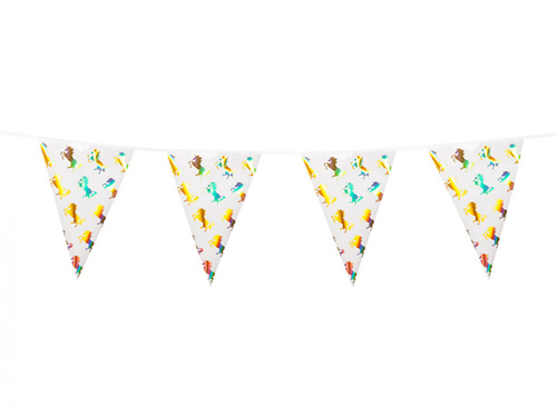 Flag Banner Unicorn - 400 cm - 1 pc