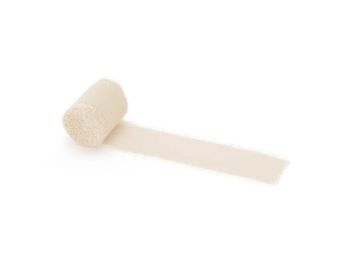 Beige ribbon - 40mm/5m - 3 pc