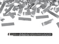 Shooting tube - silver confetti - 80 cm - 1 pcs.