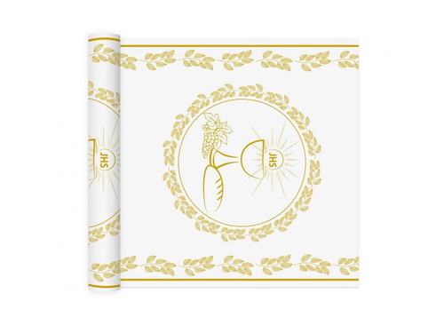 Holy Communion table runner decoration - 33 cm x 2 m - 1 pcs.