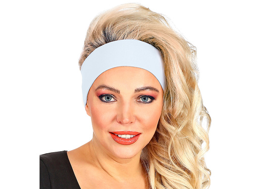Neon white headband