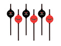 Pirate birthday straws - 6 pcs.
