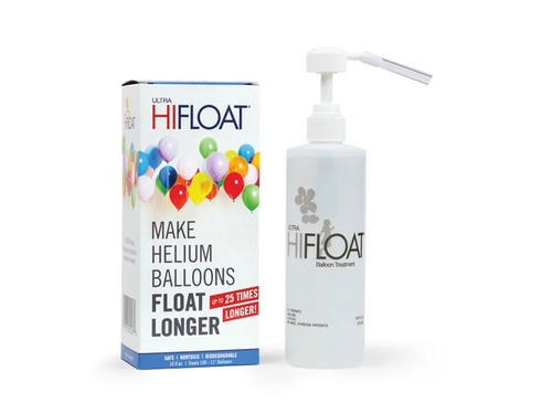 Hi-Float sealing gel for latex balloons including dispensing pump - 0,47 l.