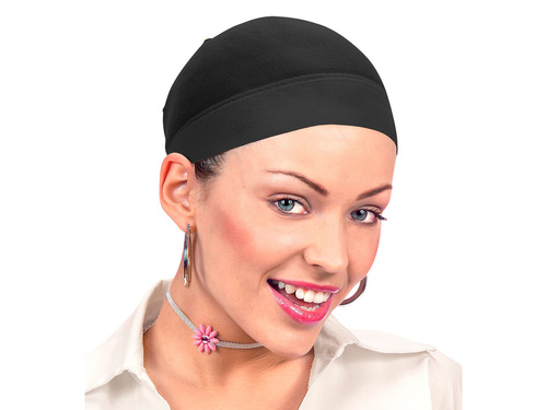 Black wig caps - 2 pcs.