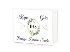 Księga gości na I Komunię Świętą - 50 kartek