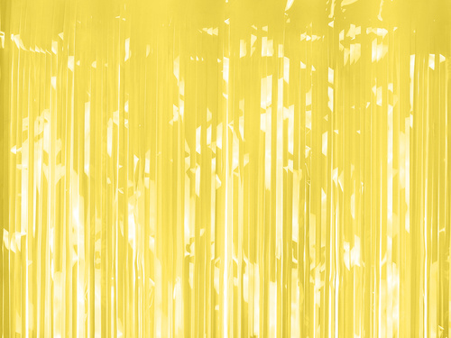 Kurtyna - zasłona na drzwi Żółta - 100 x 200 cm