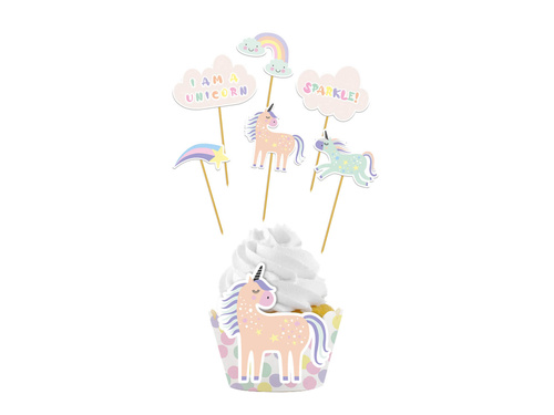 Muffin decorations, 12 pcs