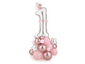 Set of balloons for a birthday party pink - 50 pcs.