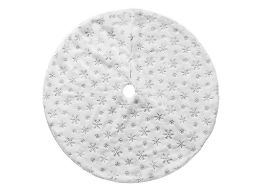 Pokrowiec pod choinkę - biały - 80 cm - 1 szt.