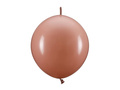 Balloons with connector pastel dirty pink - 33 cm - 20 pcs.