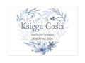 Personalizowana naklejka na księgę gości weselnych - 1 szt.
