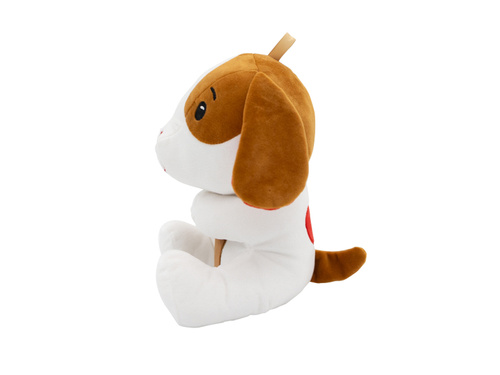 2-in-1 plush toy balloon weight dog - 21 cm - 170g