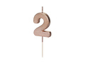 Rose Gold Candle no 2 - 1 pc