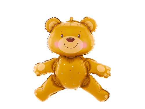 Balon foliowy Miś - 64 x 60 cm - 1 szt.