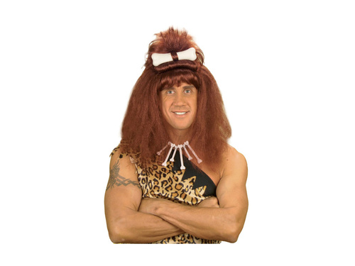 Peruka prehistoryczna z kością