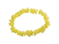 Hawaiian necklace, yellow
