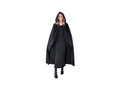 Peleryna z kapturem - czarna - 120 cm