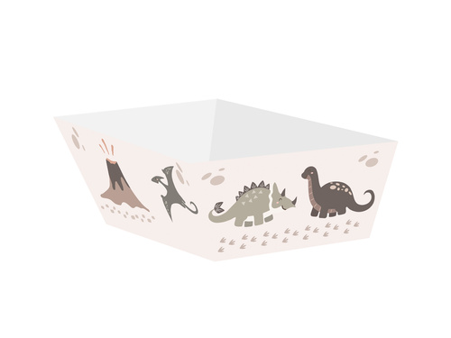 Dinosaurs chip boxes - 4 pcs.