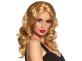 Blond curly Wig - 1 pc