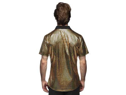 Shirt Disco Diamond gold (XXL)
