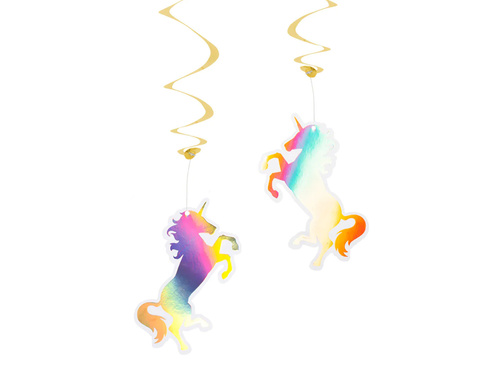 Deco Swirls Unicorn - 2 pcs.