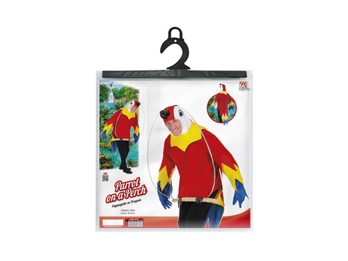 Strój papugi na żerdzi