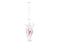 Stick balloon stand with iridescent decoration - 1 pc.