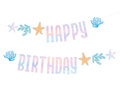 Happy Birthday Ocean banner - 240 cm - 1 pc.