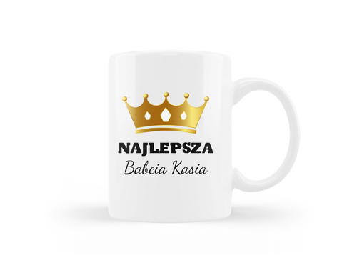 Kubek personalizowany na dzień babci - 330ml