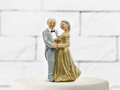 Golden Wedding figurine - 12 cm - 1 pc.