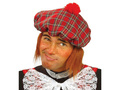 Scottish hat with hair