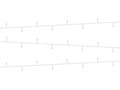 White LED decorative lights - 10 m
