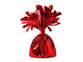 Foil weight for helium-filled balloons - glossy red - 145 g