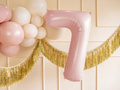 Number 7 Pink Foil Balloon - 72 cm - 1 pc