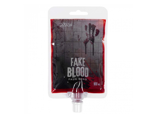 Fake blood bag - 100 ml - 1 pc.
