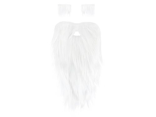 Broda Mikołaja z wąsami i brwiami - 1 op.