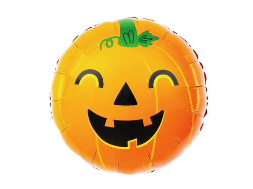 Pumpkin Foil Balloon - 45 cm - 1 pc