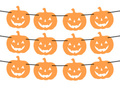 Halloween garland - Pumpkins - 500 cm