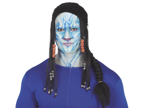 Wig with braids