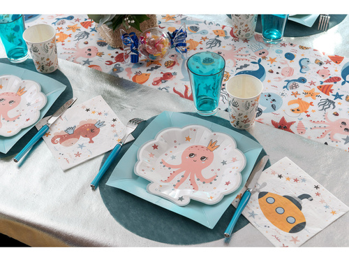 Little sailor plates - 10 pcs.