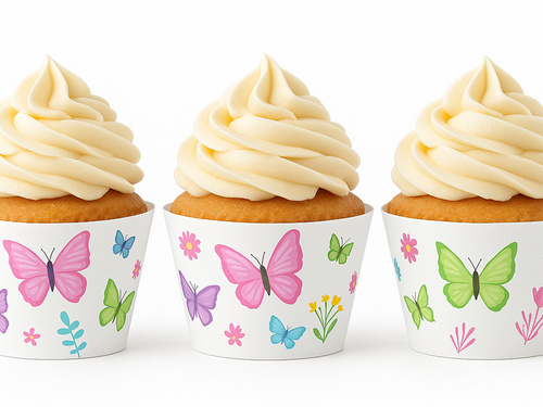 Cupcake pans Butterfly - 6 pcs.