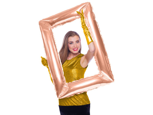 Shape Frame Rose Gold 85x60 cm