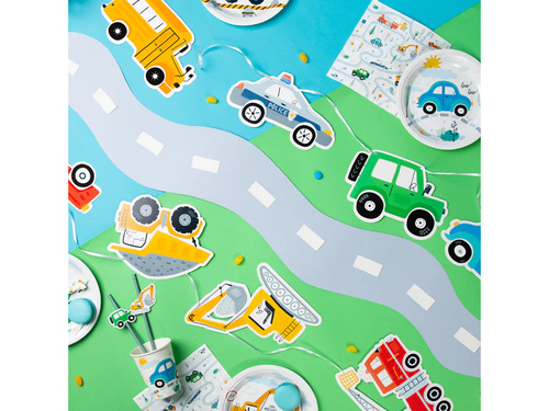 Birthday napkins Auta - 33 cm - 10 pcs.