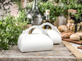 Decorative cake box white - 10 pcs.
