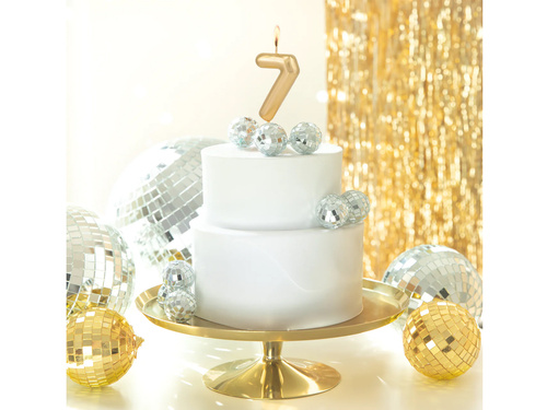 Gold Candle no 7 - 1 pc